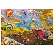 Castorland - Puzzle Dolina toplozračnih balonov - 1 000 kosov