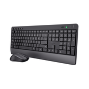 Trust Trezo Comfort kabelloses Tastatur & Maus Set – es QWERTZ-Layout