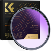 K&F 72MM XK44 Natural Night Filter, HD, Waterproof, Anti Scratch, Green Coated