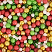 Sladkorni posip 50g BOŽIČNE BISERKE konfeti