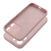 OEM Silikonski ovitek za iPhone 16 PRO MAX, debeline 2 mm, v barvi pudrasto roza