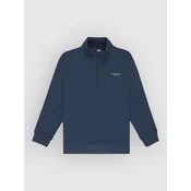 Element Element Co Emb Quarter Kids Half-Zip Sweater dark denim