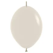 em baloni Pastel Dusk Cream s konektorjem 15 cm, 50 kosov.