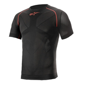 Termo majica kratkih rukava Alpinestars Ride Tech Summer crno-crvena