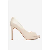 Čevlji s peto NINE WEST WFA2733-1A Buff