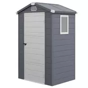 Homestar Vrtna uta 133x102x208 cm temno siva