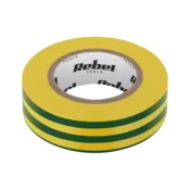 Kemot Izolirni trak PVC 0,13mm x 19mm x 20m, zeleno-rumen