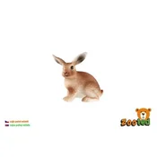 Zajec na polju, mladič zooted plastika 6cm