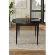 Hanah Home Trpezarijski sto Rox, 90x75x90 cm, Crni