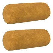 vidaXL Prevleka za blazino 2 pcs HEERLEN Rumena O 15 x 40 cm