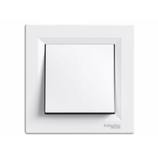 SCHNEIDER ELECTRIC Jednopolni prekidač ASFORA - 10AX beli