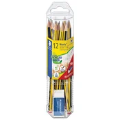SVINČNIK GRAFITNI HB NORIS PK12 PLUS GUMICA STAEDTLER 61 120P1 BLISTER