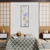 Wallity Zidna dekoracija Dream - 1, 32 x 5 x 90 cm, Crna