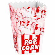 NEW Kartonska škatla za PopCorn 7x14.5x9cm MEDIUM 0.75L 100 kosov.
