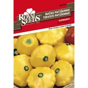 SEME ROYAL SEEDS 160 Bučke Patišonke rumene Sunburst