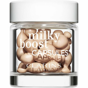 Clarins Milky Boost Capsules posvjetljujući puder kapsule nijansa 03 30x0,2 ml