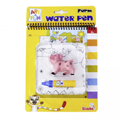 Art&amp,Fun: Risanje kmetije z vodo kreativna igra - Simba Toys