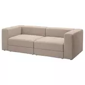 JÄTTEBO Modularna sofa trosed, Samsala sivo-bež