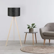 Opviq Podna lampa AYD-1539, Crna