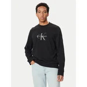 Calvin Klein Jeans Jopa 350 Terry LV04RG278G Črna Regular Fit