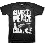 John Lennon Majica Give Peace A Chance Unisex Black L