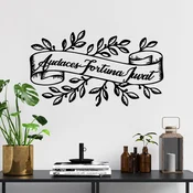 Wallity Zidna dekoracija Audaces Fortuna 2, 55 x 32 cm, Crna