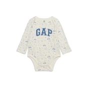 GAP Pajac/bodi golobje modra/temno modra/bela