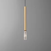 OLEV Beam Stick steklo vklop/izklop 2.700K 55,3 cm zlato - Dnevna soba/jedilnica - Dizajn - zlato, prozorno