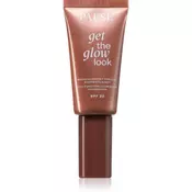 Paese Get The Glow Look Illuminating Foundation lahki tekoči puder s posvetlitvenim učinkom SPF 20 odtenek 4W Medium Beige 30 ml