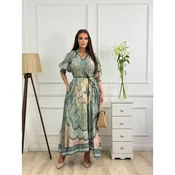 Duga zelena haljina / Emerald Gold - M