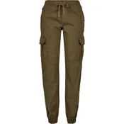 Womens high-waisted cargo jogging pants summerolive