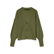 VERO MODA Pletena jopa VMLea gorčica