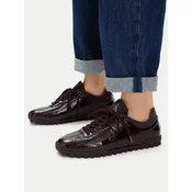Superge Calvin Klein Low Profile Run Mg Pol Mix Mat HW0HW03284 Bordo rdeča