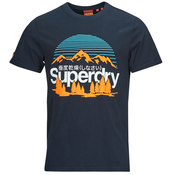 Superdry Majice s kratkimi rokavi GREAT OUTDOORS NR GRAPHIC TEE pisana