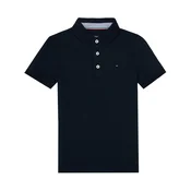 TOMMY HILFIGER Majica  nočno modra / ognjeno rdeča / bela