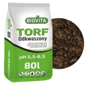 shumee Razkisana vrtna šota za rastline 80 l