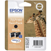 EPSON črnilo TWIN-PACK Č (C13T07114H10)