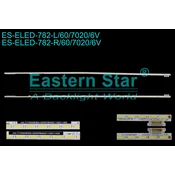 ES-ELED-782 PANASONIC TX-49CXW754 TX-49DXW604 LED TRAKE NLAW40360L/R