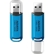 ADATA C906/64GB/USB 2.0/USB-A/Modrá