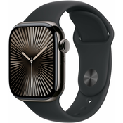 Apple Watch Series 10 42mm (GPS + Cellular) Titanium Slate Grey Case with Sport Band ?rna