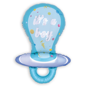Folijski balon modra dudo “It’s a boy”, 58 x 97 cm
