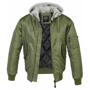 Zimska jakna - MA1 Sweat - BRANDIT - 3150-oliv+grey