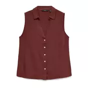 VERO MODA Bluza VMMYMILO  vinsko rdeča
