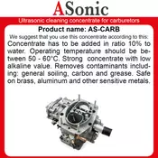 ASonic AS-CARB-1 ultrazvucna kada ( u7008 )