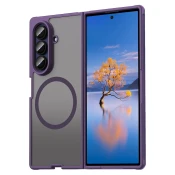Hibridni ovitek HaloFrost II MagSafe za Samsung Galaxy Z Fold7 - purple