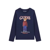 Guess Bluza J6BI12 K5793 Mornarsko modra Regular Fit