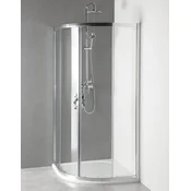 Gelco GELCO polkrožna tuš kabina 900x900x1900mm, čisto steklo