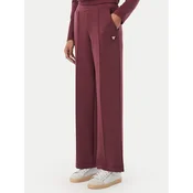 Guess Spodnji del trenirke V6YB18 K4315 Bordo rdeča Regular Fit
