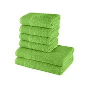 Set 6 bombažnih brisač in brisač Bella green EMI