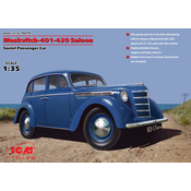 Sovjetski potniški avtomobil Moskvitch-401-420 Kupe